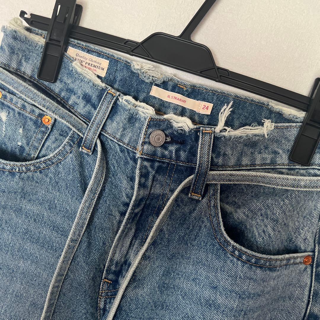 24inch・Levi’s別注 XL STRAIGHTダメージデニム
