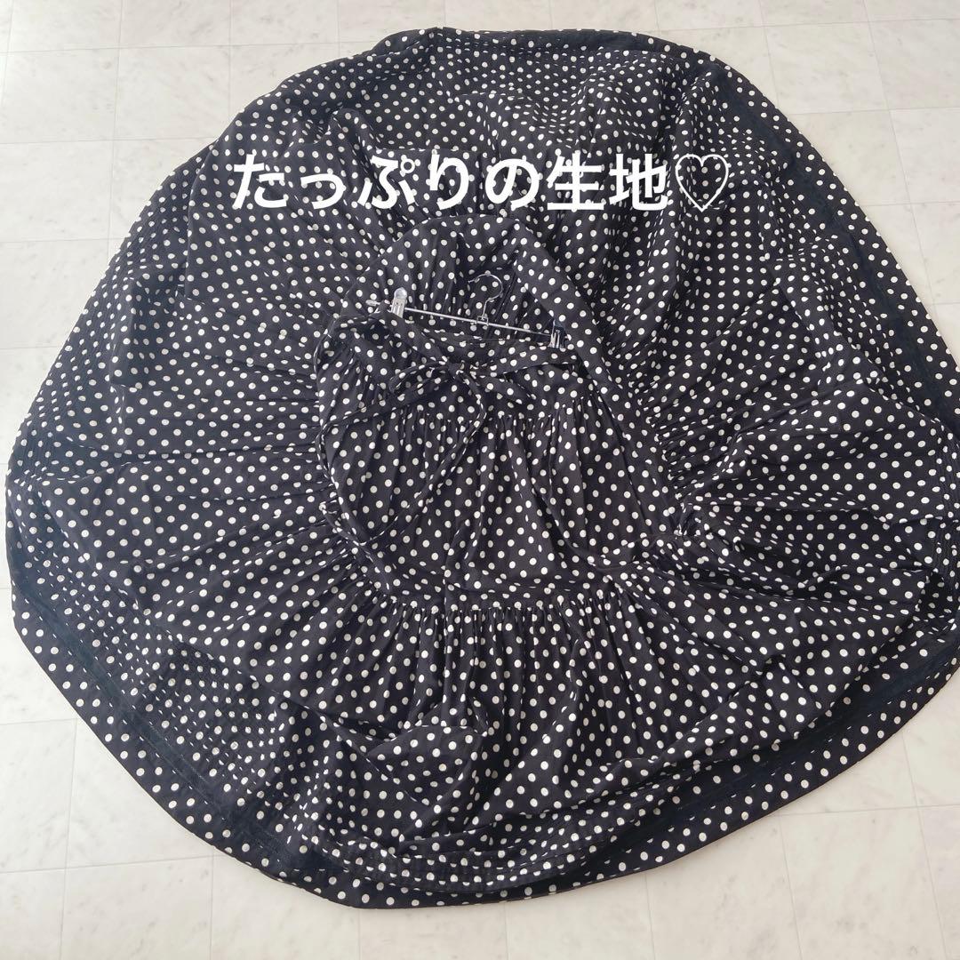 ✨美品✨PINK HOUSE ピンクハウス ドット柄 ピコフリル ロングスカート