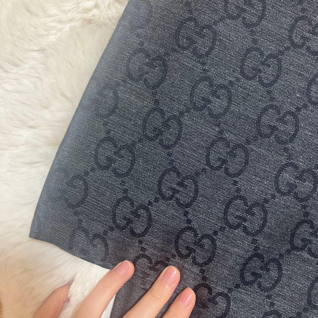 K*様 GUCCI ブラック ショール