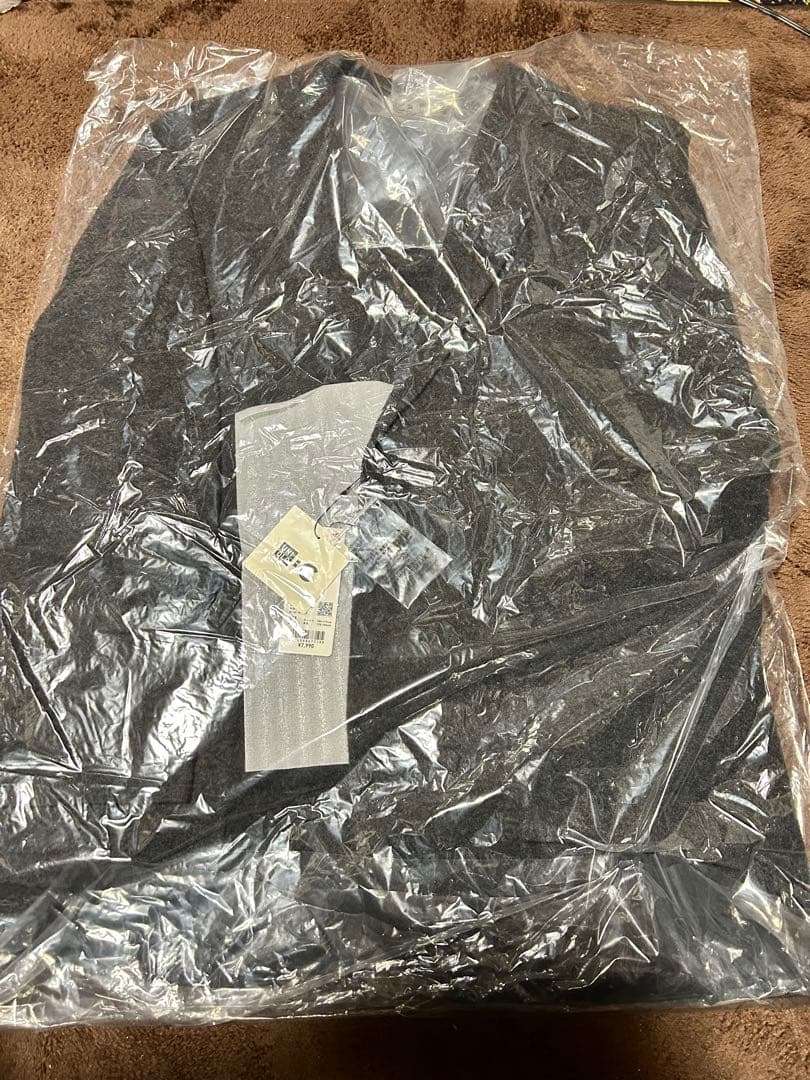 ユニクロ　C ニットジャケット XL ダークグレー