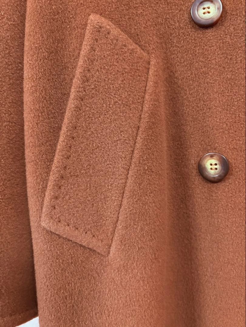 MaxMara マックスマーラ 白タグ　コート サイズ40 ブラウン