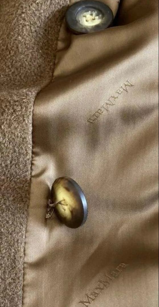 MaxMara マックスマーラ 白タグ　コート サイズ40 ブラウン