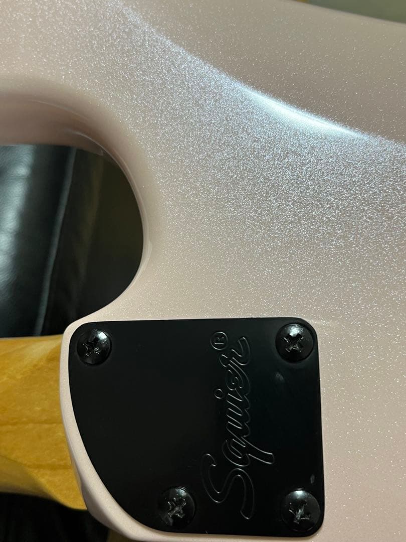 Squier ストラトキャスター　HH FRシェルピンク