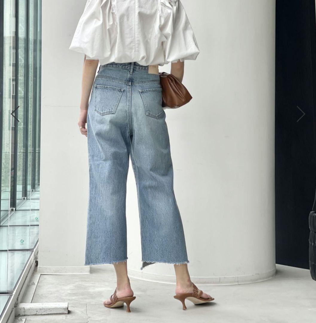 【しおん】L'Appartement cropped denim 26