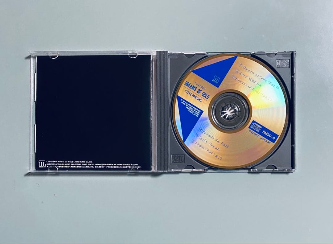 Steve Parsons – Dreams Of Gold 国内盤　レア