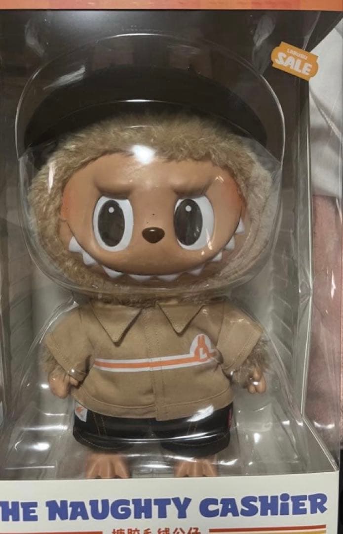 ぬいぐるみ THE MONSTER LABUBU THE NAUGHTY CASHIER
