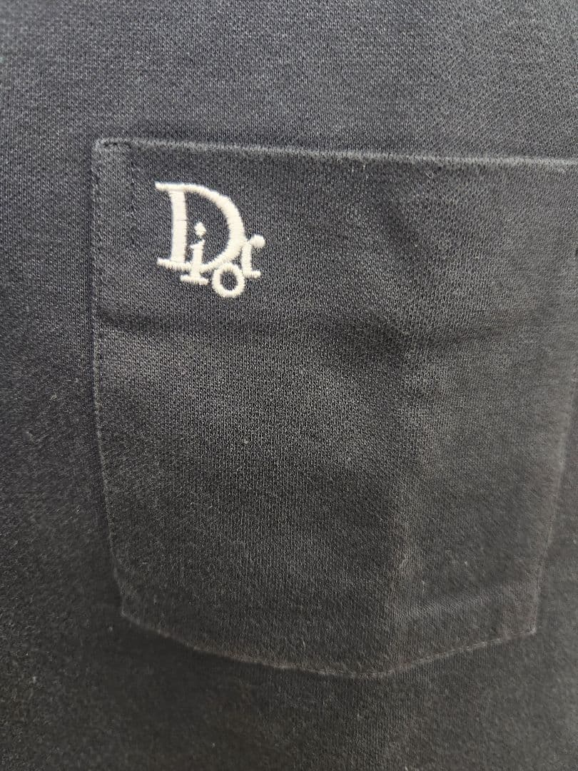 282773　Dior　胸ロゴ　ノースリーブポロシャツ