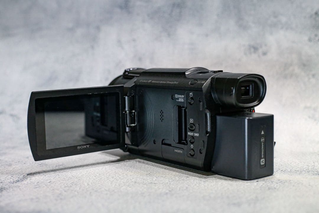 SONY ソニー FDR-AX60ブラック デジタル4Kビデオカメラレコーダー