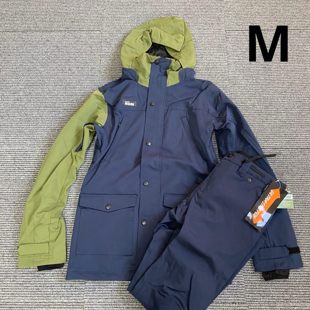 新品・未使用⭐️WACON ワコン　スノボウェア　スキーウェア　M 上下セット