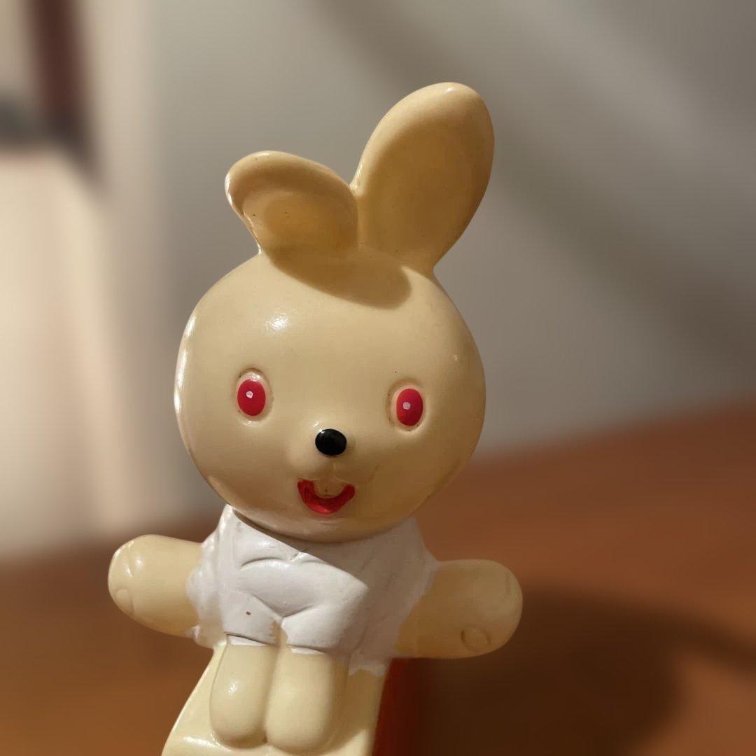 希少　中部相互銀行　うさぎ　飛び箱　貯金箱　非売品　当時物　ノベルティ　レトロ