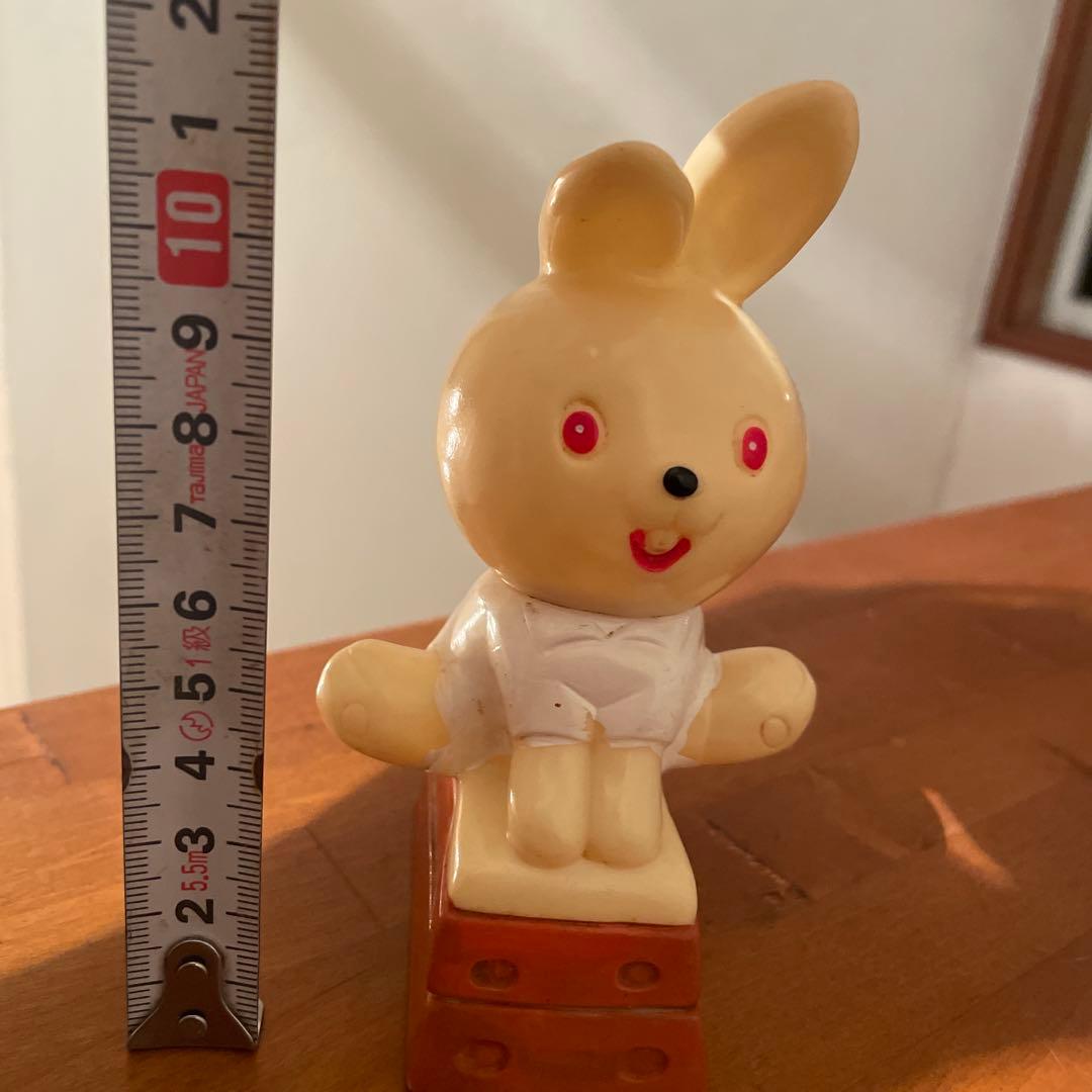 希少　中部相互銀行　うさぎ　飛び箱　貯金箱　非売品　当時物　ノベルティ　レトロ