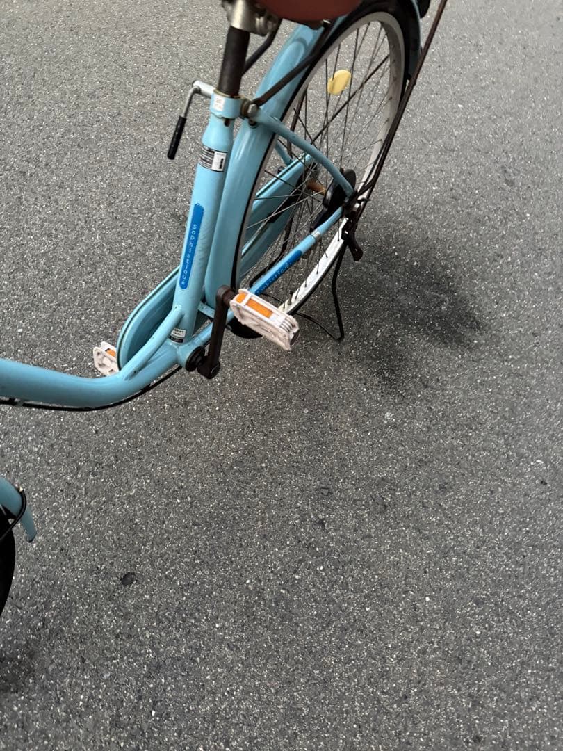 165 自転車 大阪市 【引取り限定】 26インチ ママチャリ カゴ大きい
