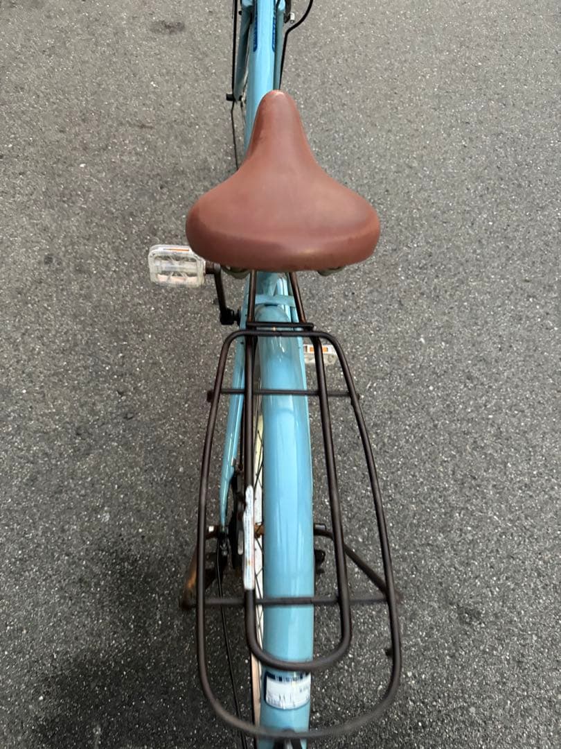 165 自転車 大阪市 【引取り限定】 26インチ ママチャリ カゴ大きい