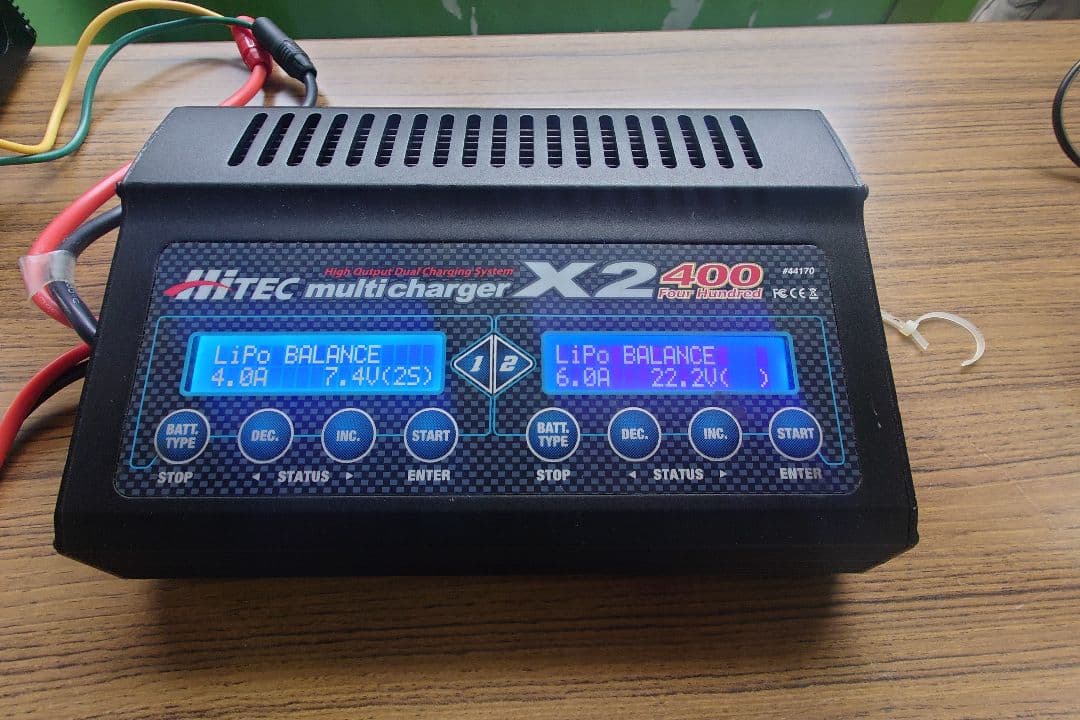ラジコン用 充電器と安定化電源 「ハイテック社製」
