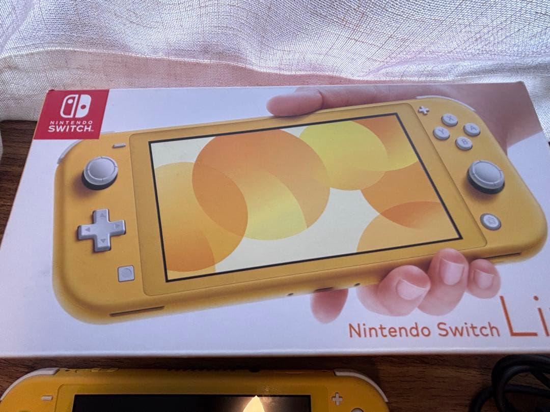 Nintendo Switch Lite イエロー&ブルー 充電器付き