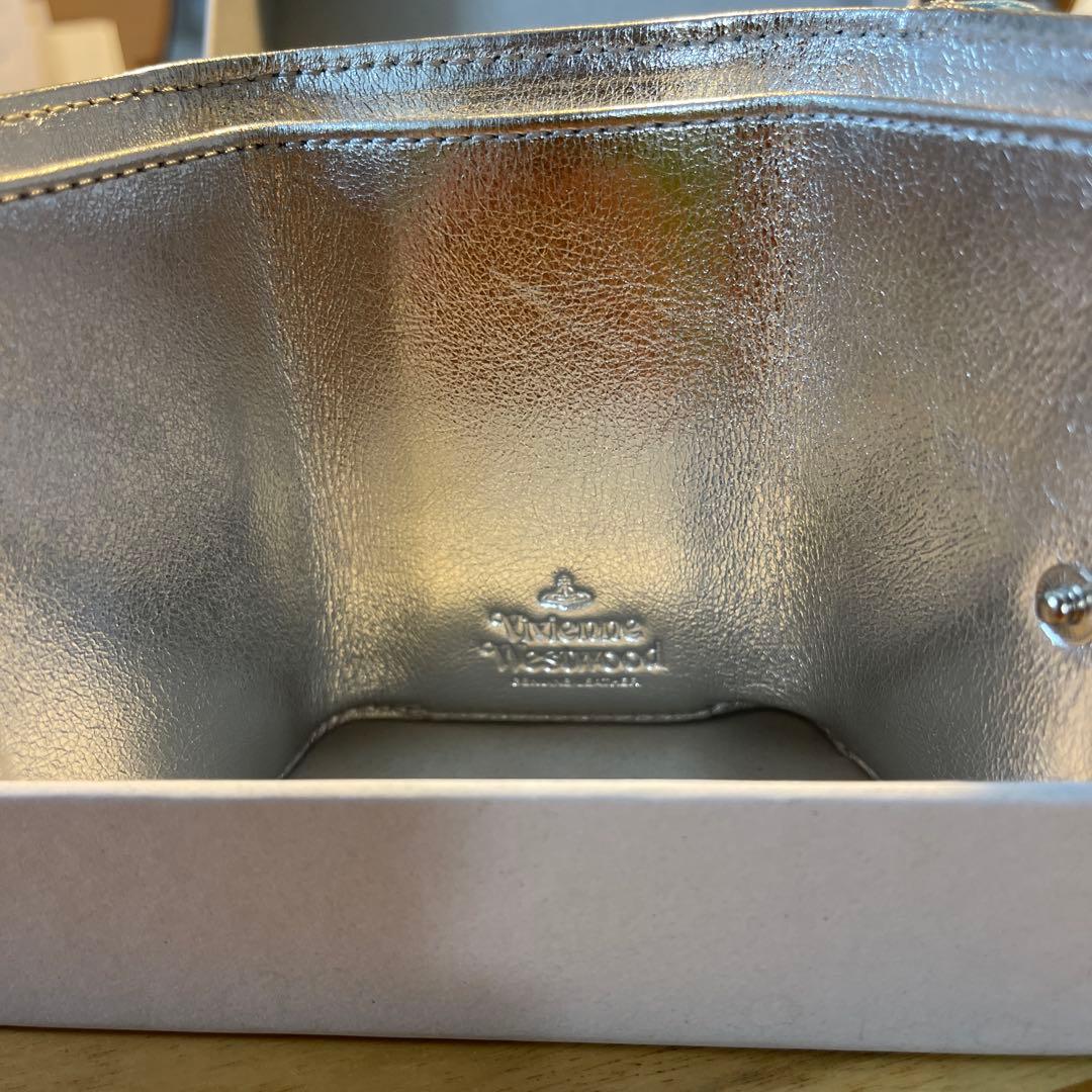 Vivienne Westwood 三つ折り財布 水色