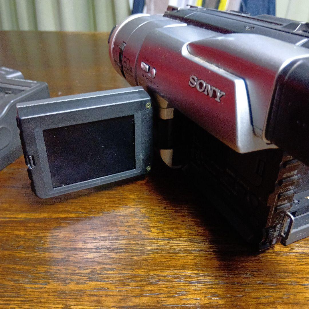 SONY Handycam 80x ズーム ビデオカメラ本体 TRV735K