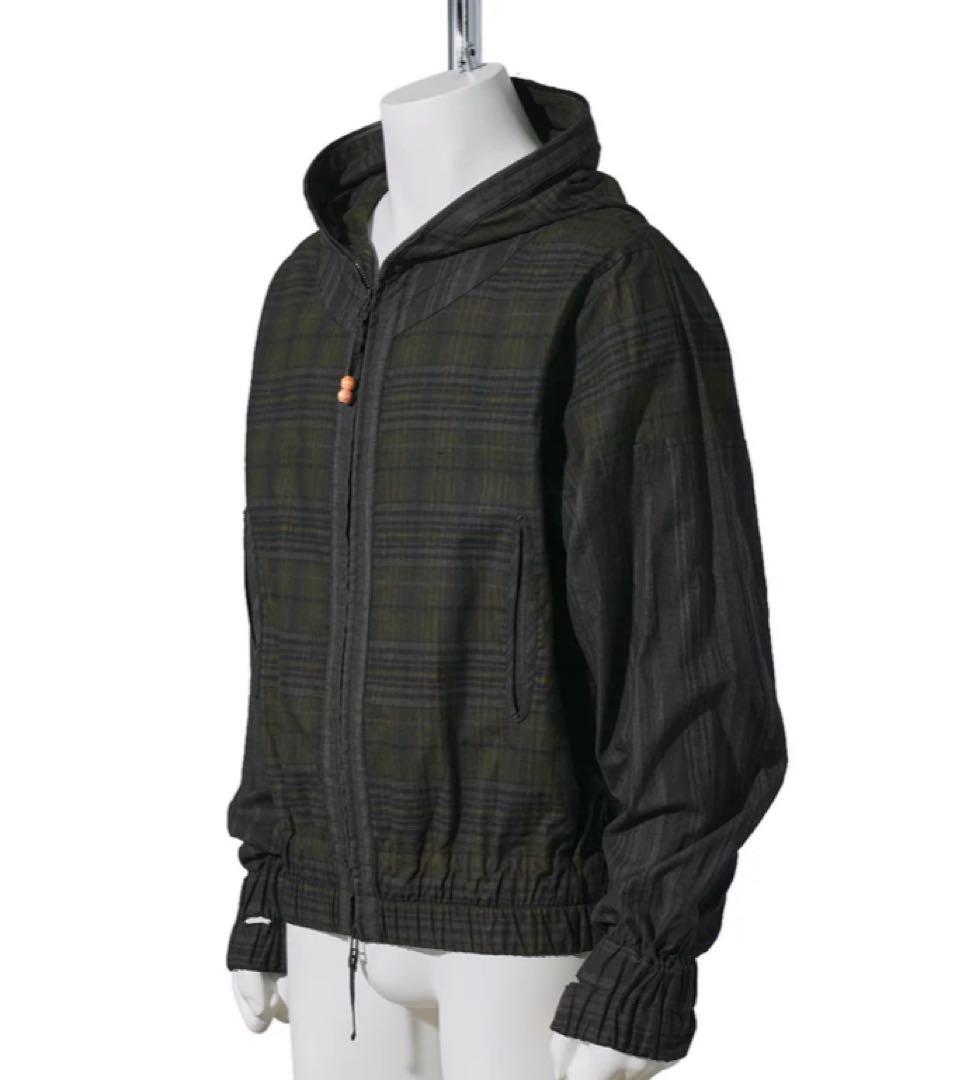 jian ye 鬼 HOODIE / BLACK x GREEN