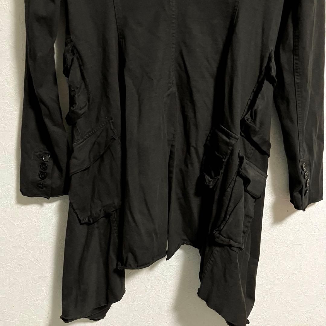 【雰囲気抜群❗️】RUNDHOLZ DIP 製品染め ビンテージ加工 モッズコート