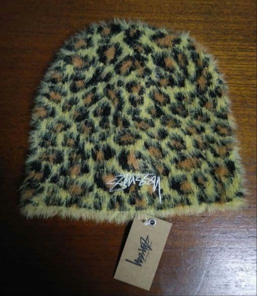 stussy SKULLCAP LEOPARD レオパード　ビーニー