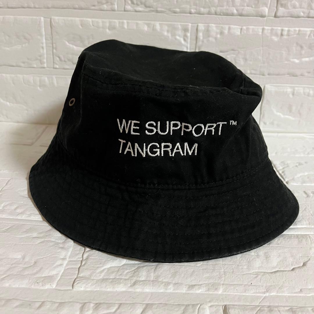 CLUBHAUS × TANGRAM バケットハット　L/XL ブラック　ゴルフ