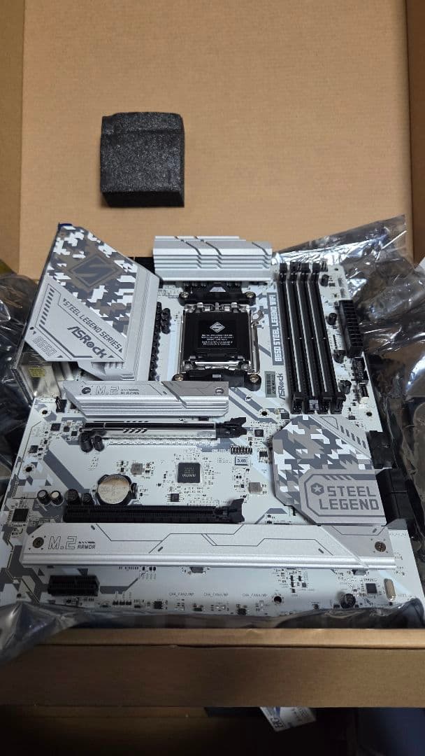 Asrock steel Legend B650 wifi ATXマザーボード