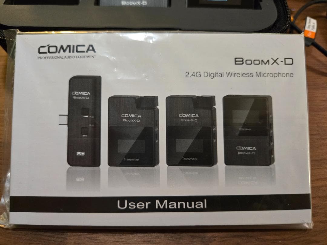 【未使用品】COMICA BoomX-D D2 ワイヤレスマイクセット