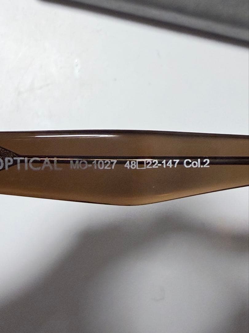 MAISON OPTICAL MO-1027 サングラス ブラウン