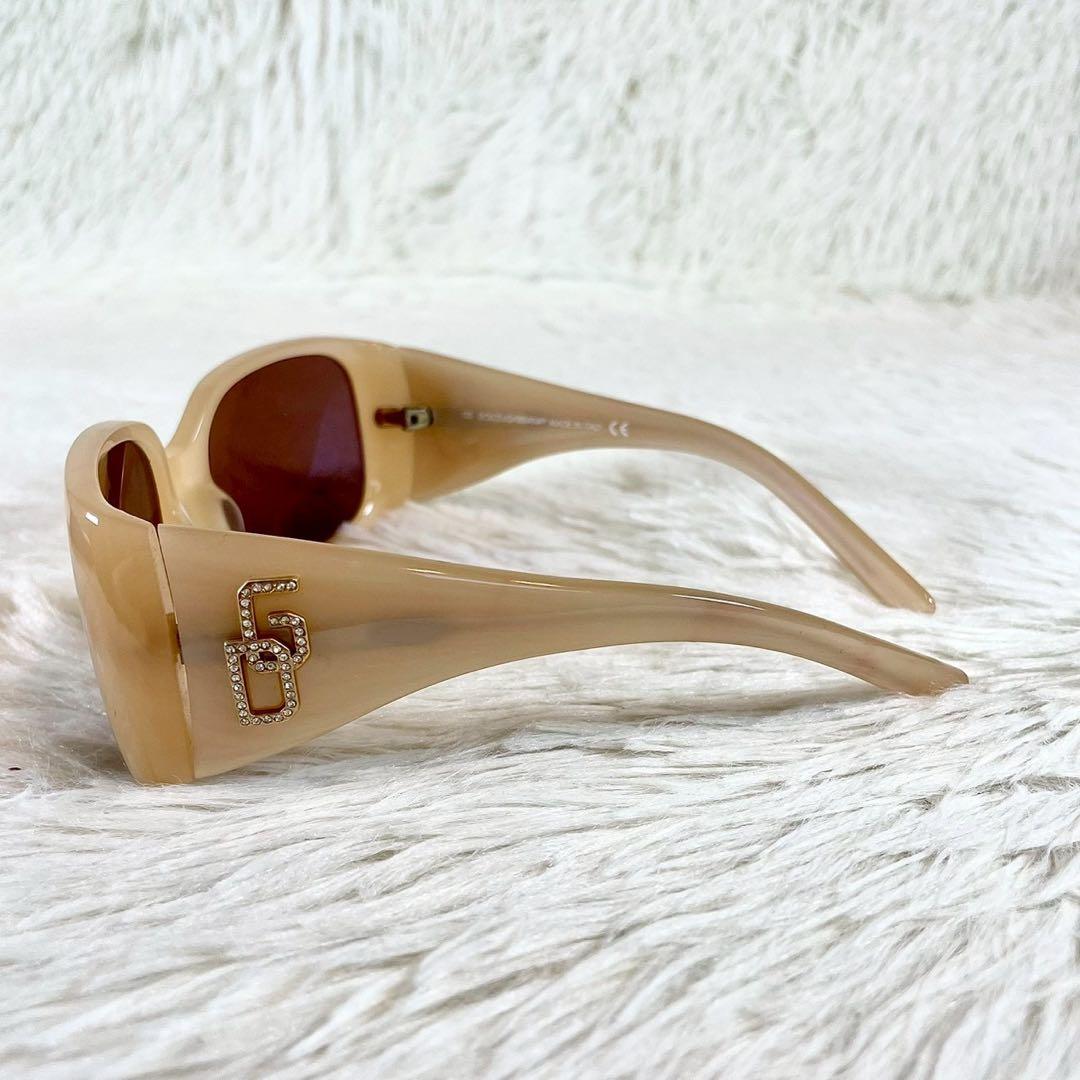 極美品　DOLCE＆GABBANA　DG888S　ブラウンレンズ・フレーム