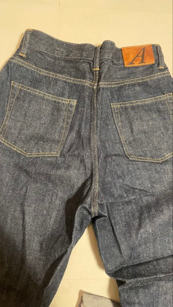 ANATOMICA 618 MARILYN 1 インディゴ　裾上げなし
