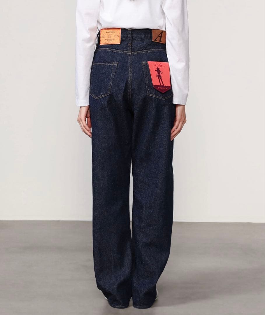 ANATOMICA 618 MARILYN 1 インディゴ　裾上げなし