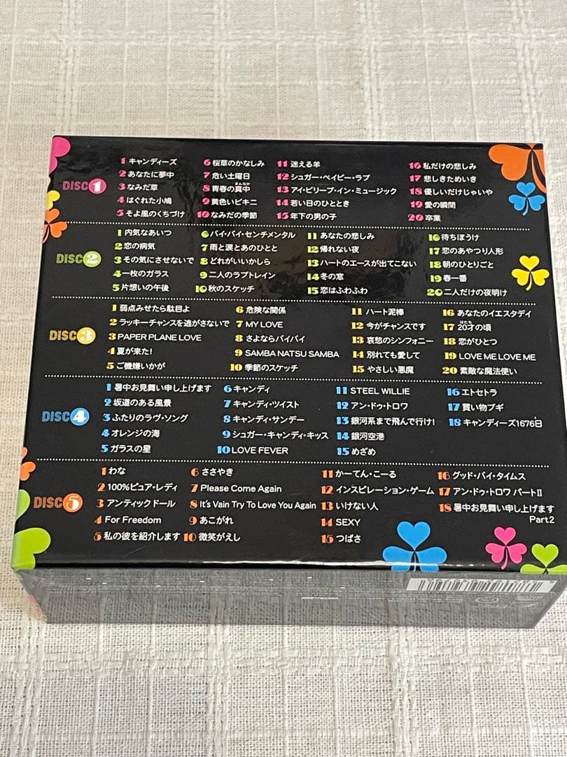 キャンディーズ伝説　5枚組　CD-BOX