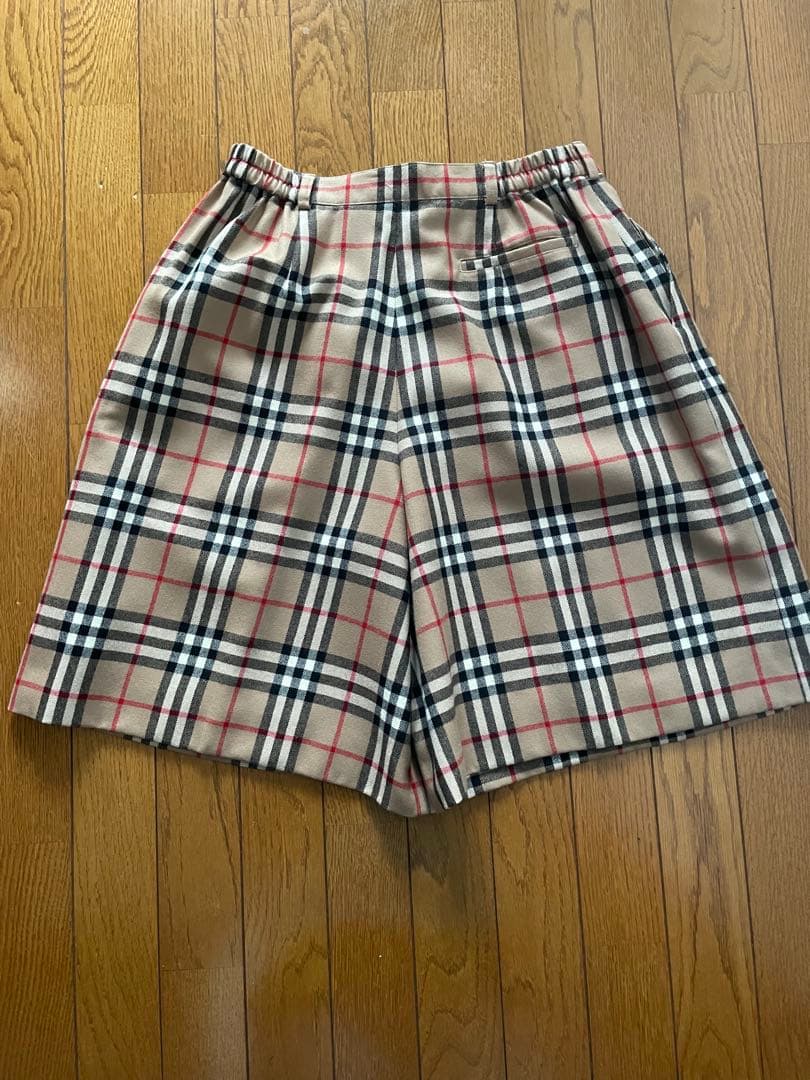 Burberrys' チェック柄 キュロット Lサイズ