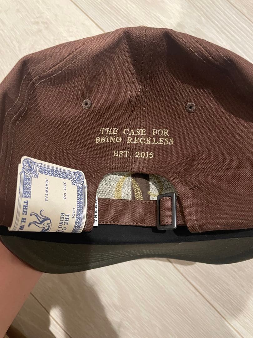 帽子 THE H.W.DOG&CO MID PROFILE CAP brown