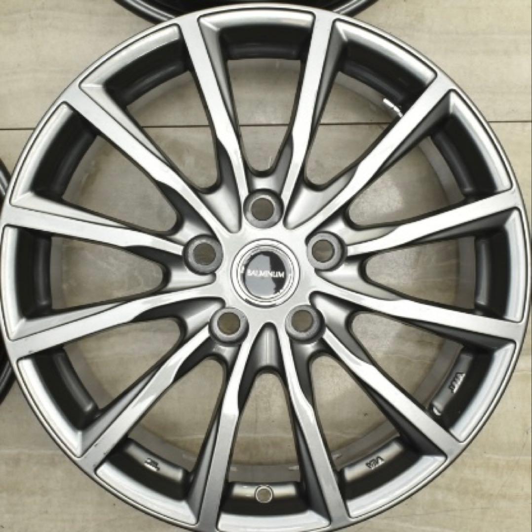 ホイール BSバルミナ 17in 7J+45 PCD114.3 4本セット