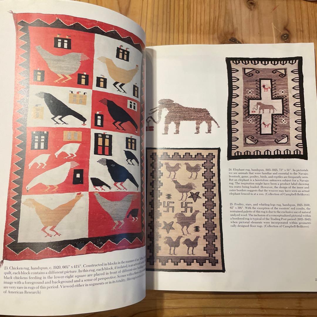 ポン Navajo pictorial weaving 1880-1950