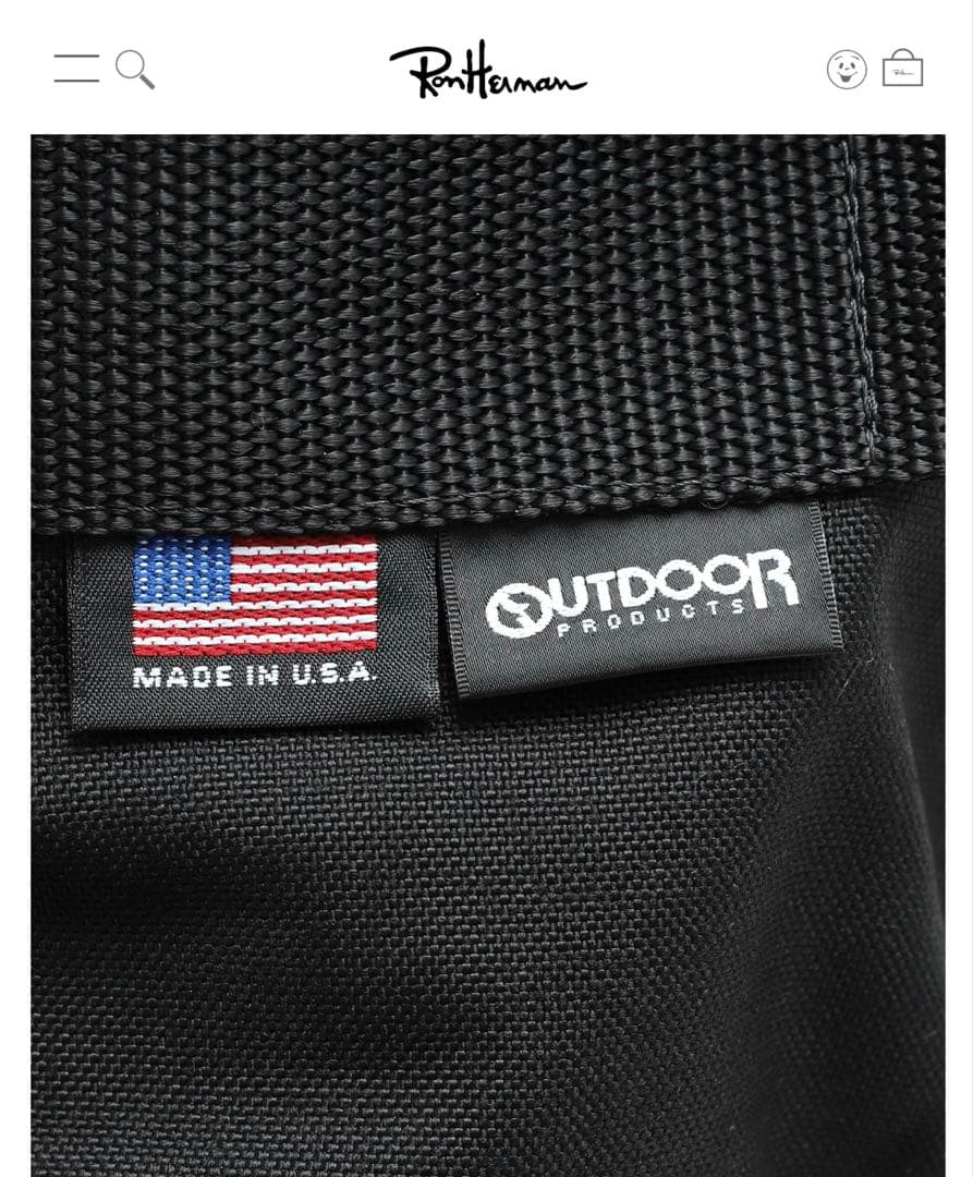 OUTDOOR products チェロキーバック　made in USA