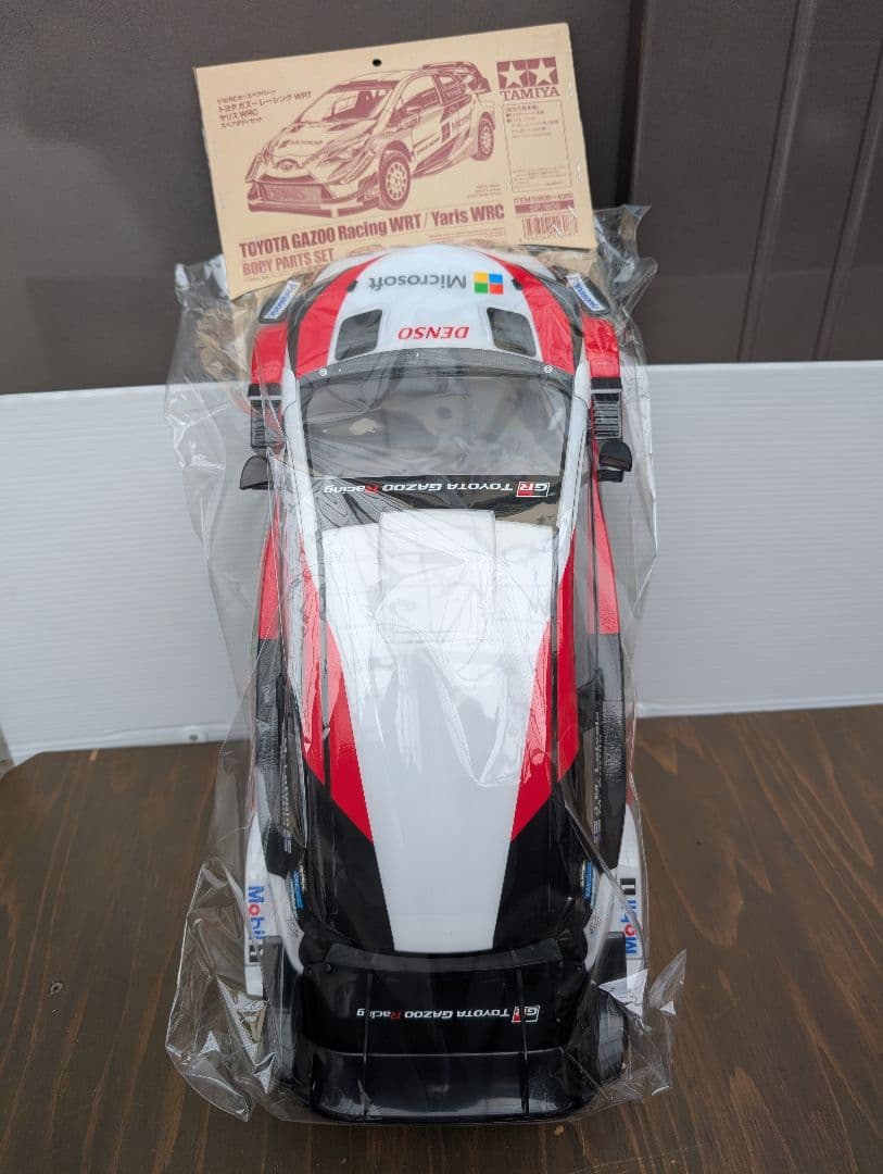 タミヤ　ガズーレーシングWRT ヤリスWRC 塗装済み未使用　TAMIYAボディ