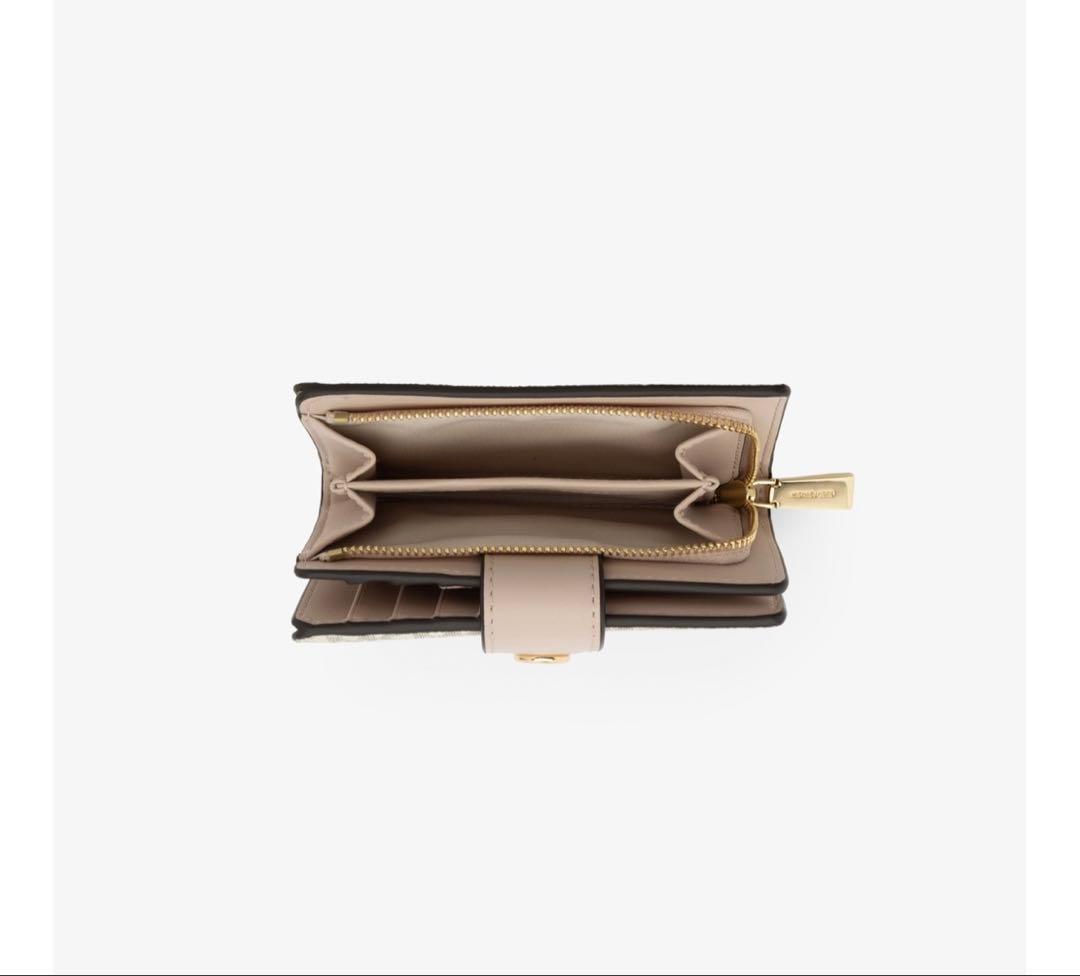 新品MICHAEL KORS タブ ジップアラウンド ウォレット 二つ折り