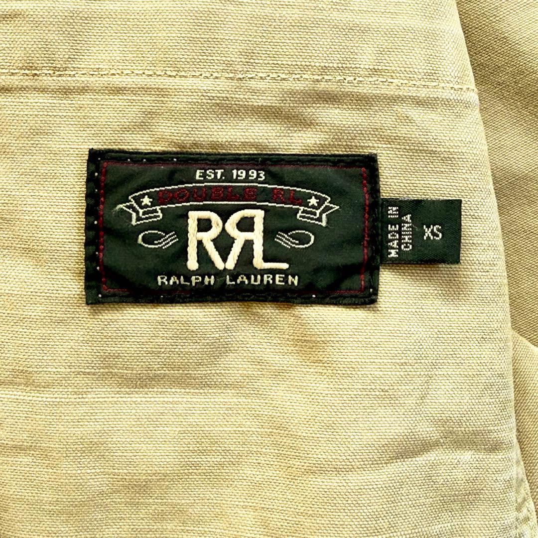 【美品】RRL ダブルアールエル ハンティングジャケット キャンバス XS