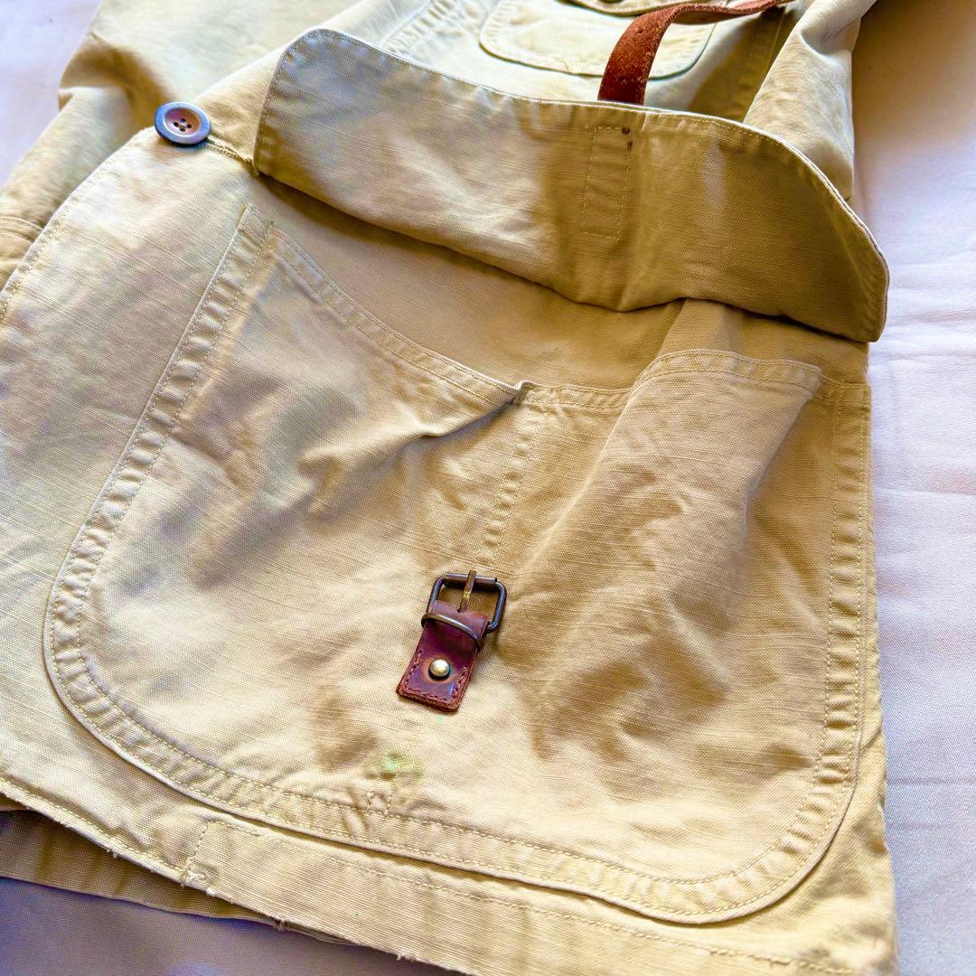 【美品】RRL ダブルアールエル ハンティングジャケット キャンバス XS