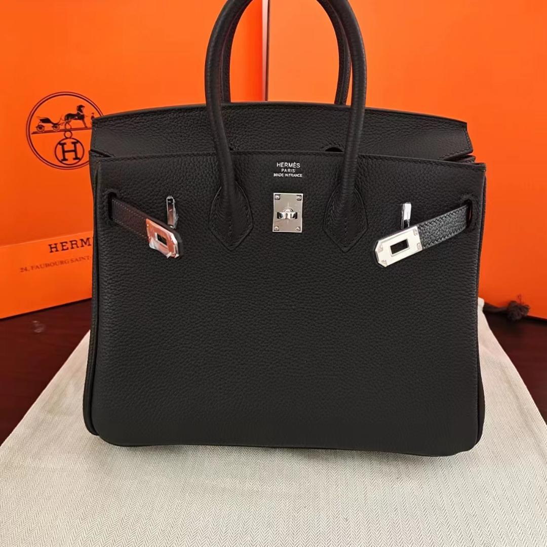HERMES バーキン25 シルバー金具