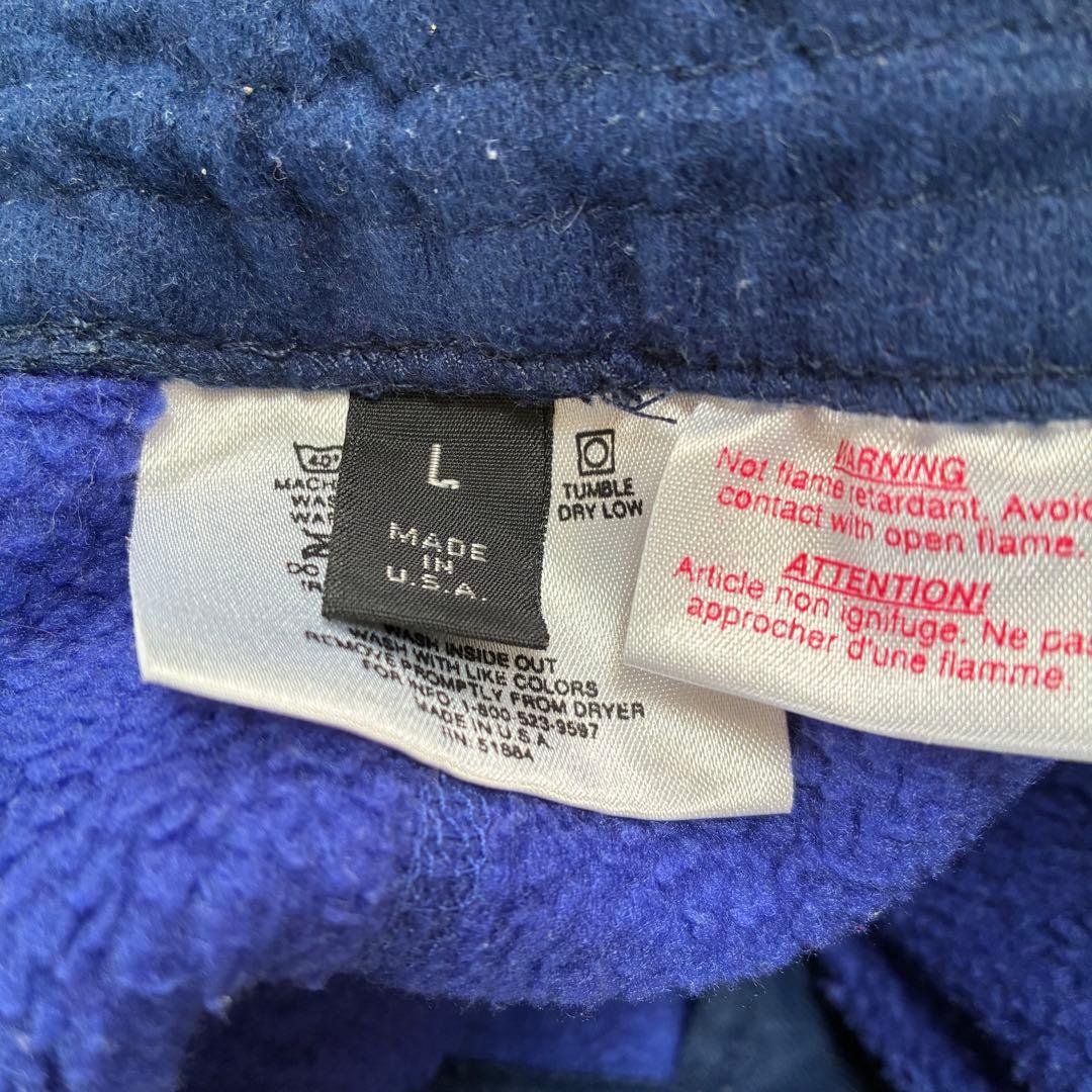 Patagonia フリースパンツ L パープル　made in USA
