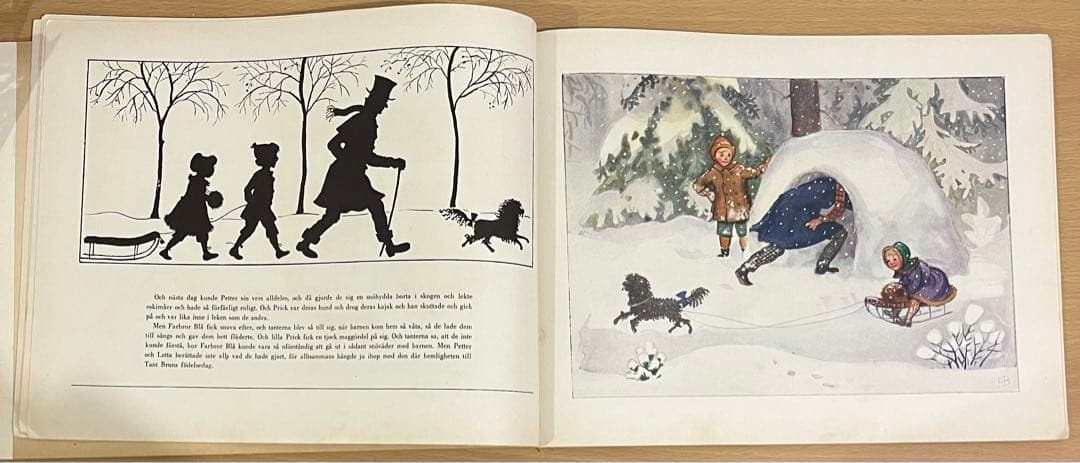 NO.62 アンティーク　洋書　古書　絵本　エルサ・ベスコフ 北欧 スウェーデン