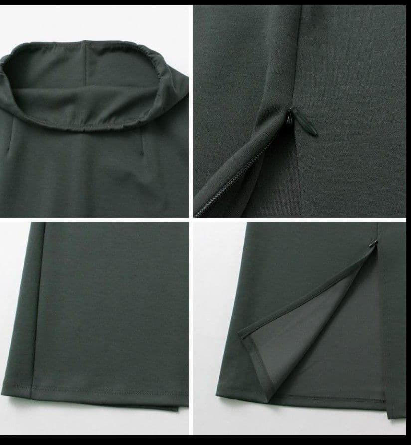 新品　YENN イエン　ADJUST SLIT SKIRT ブラック 38