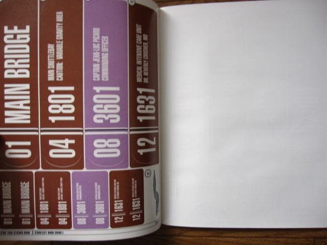 The Star Trek Sticker Book　スター・トレック