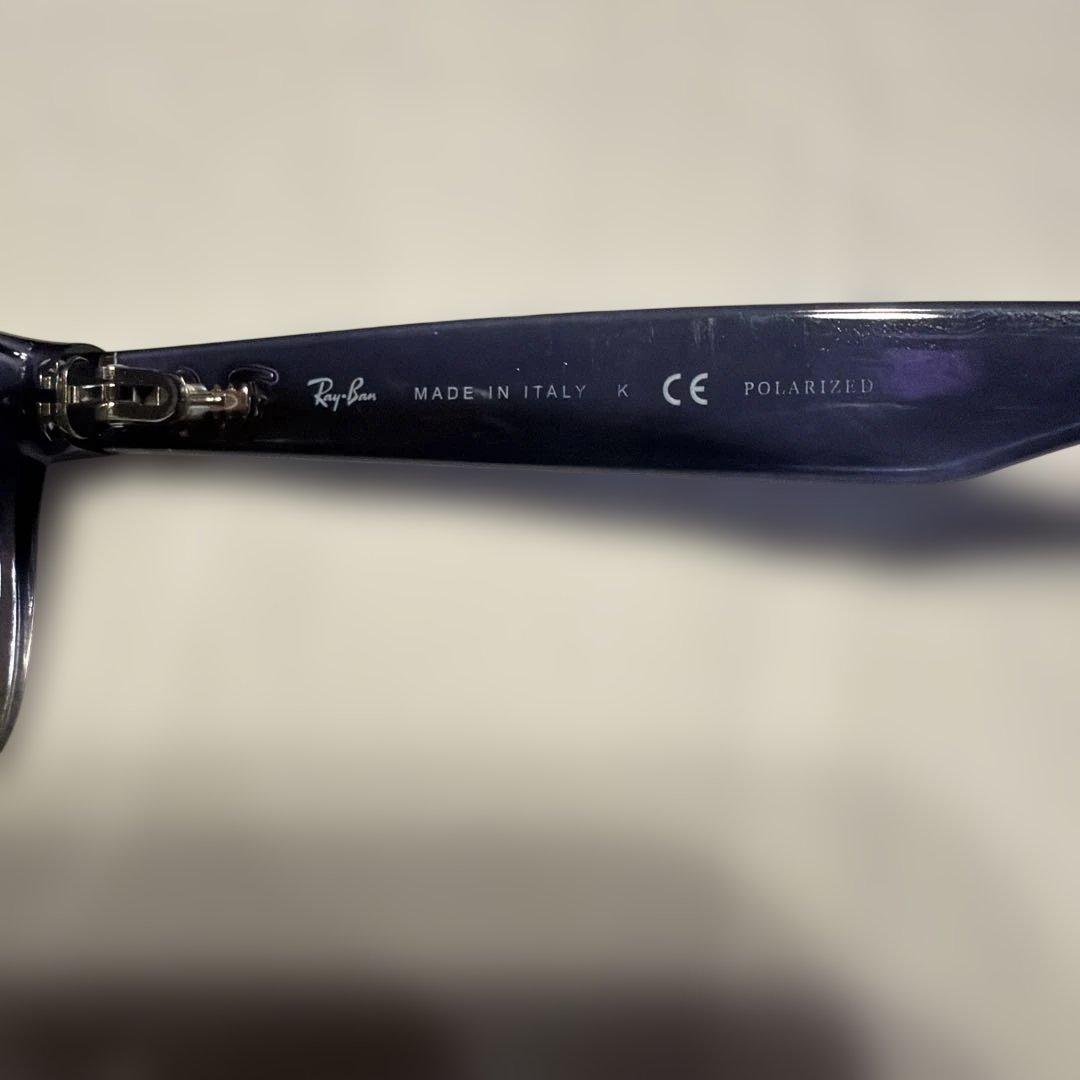 美品正規品New Ray-Ban P RB2132 822/78 55□18