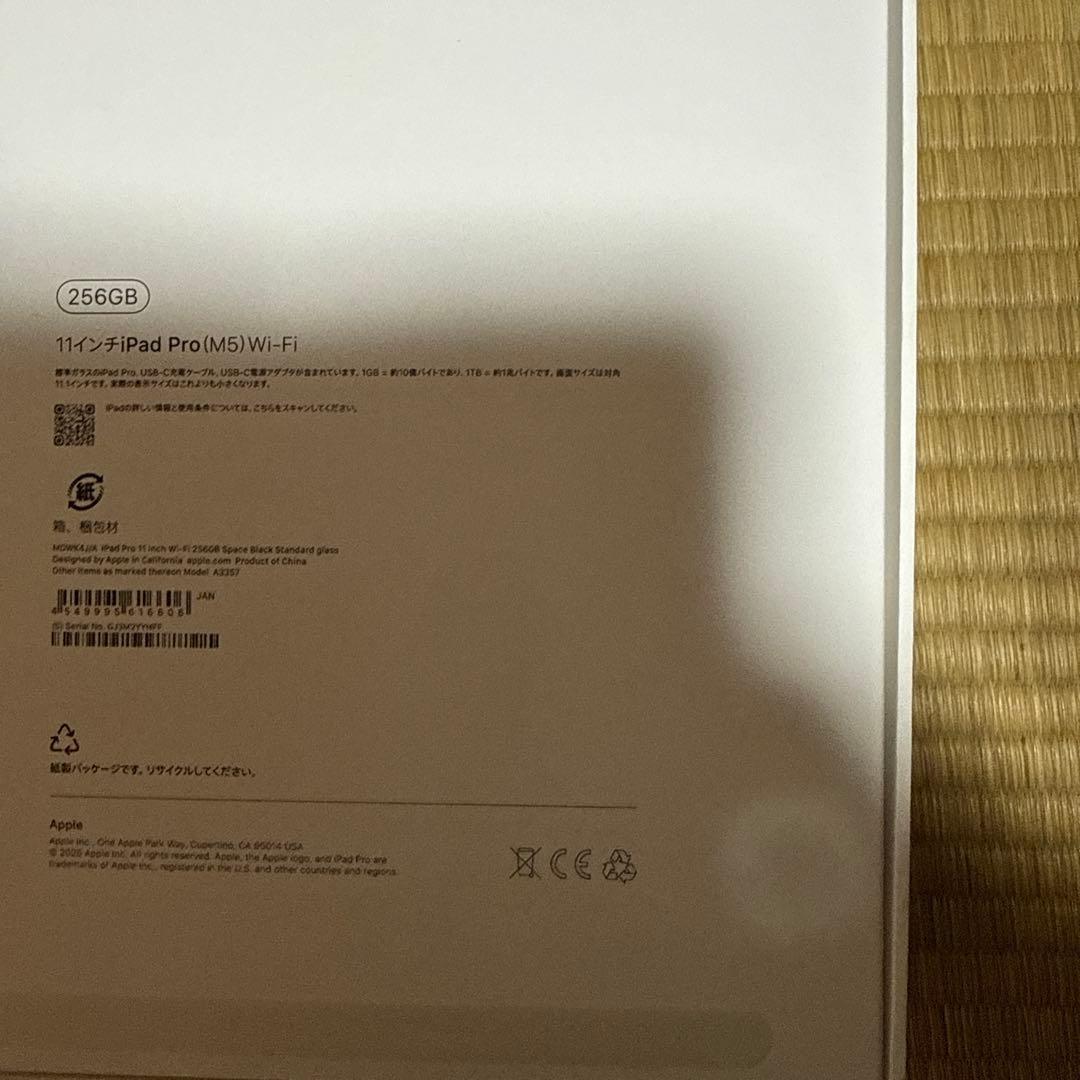 RYUさん専用美品Apple iPad Pro (M5) 11インチ 256GB