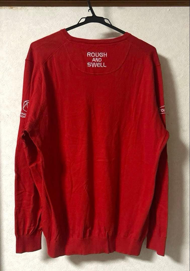 rough & swell　XL　Vネック　ニットセーター　ラフアンドスウェル