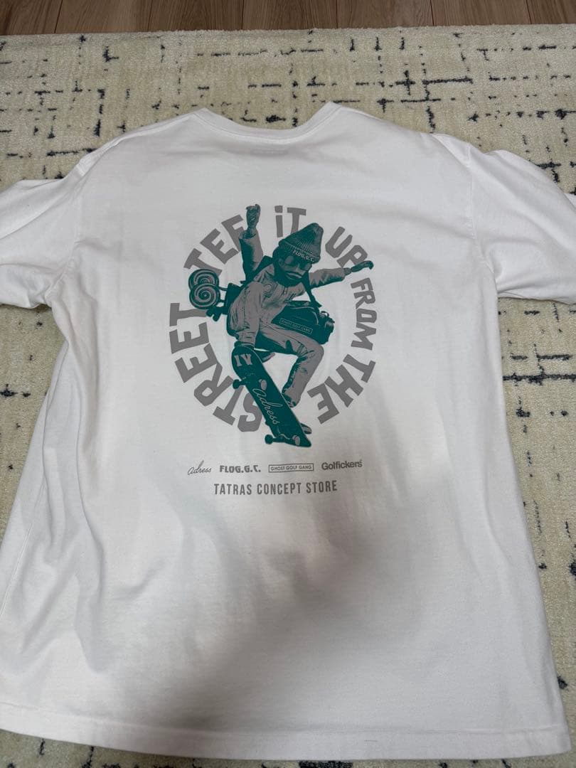Golfickers TATRAS スケートボードデザイン Tシャツ